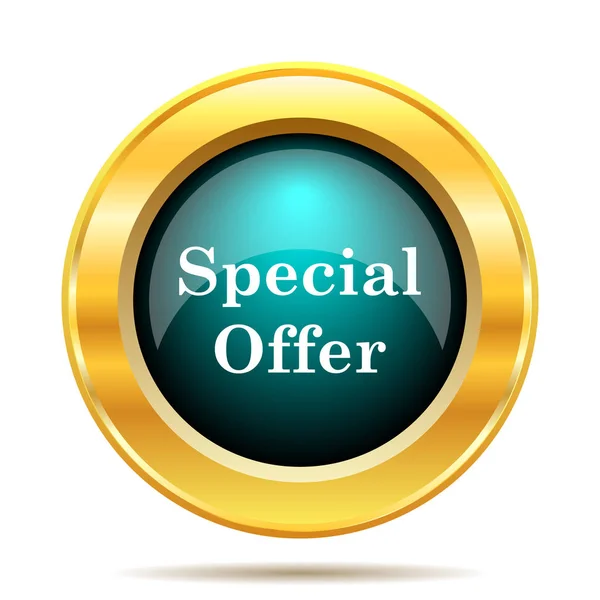 Special Offer Icon Internet Button White Background — Stock Photo, Image