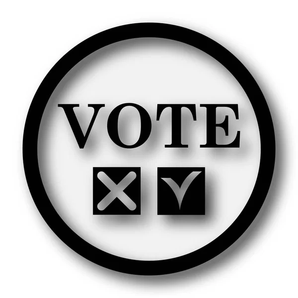 Głosowanie ikona — Zdjęcie stockowe