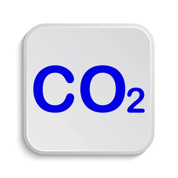 Co2 Icon Internet Button White Background — Stock Photo, Image