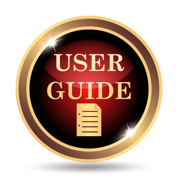 User guide ikonen — Stockfoto