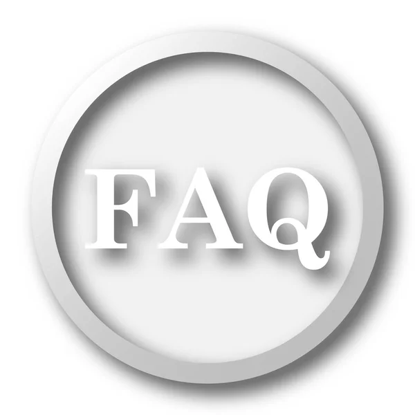 FAQ icon — Stock Photo, Image