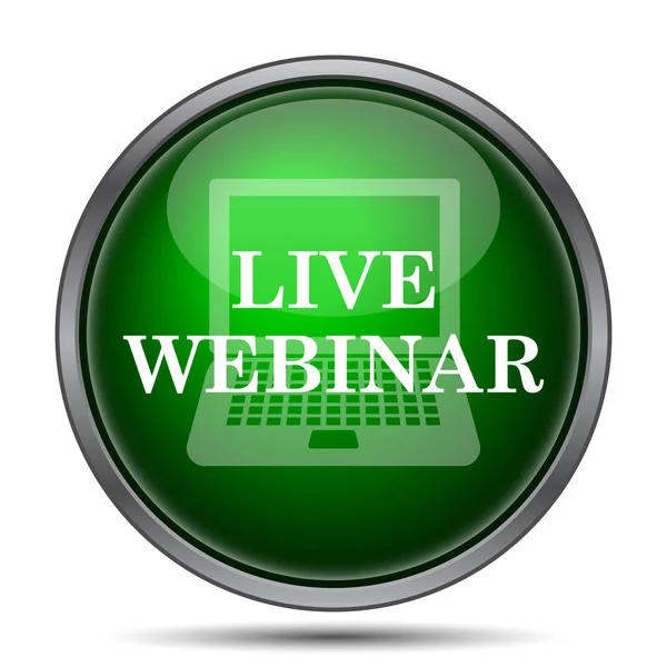 Live webinar icon — Stock Photo, Image