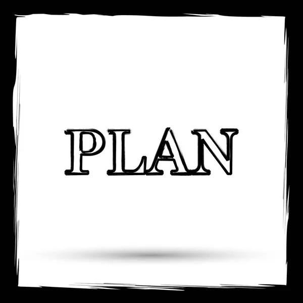 Plan-Symbol — Stockfoto