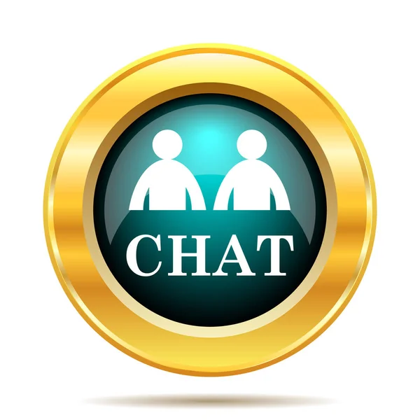 Ícone de chat — Fotografia de Stock