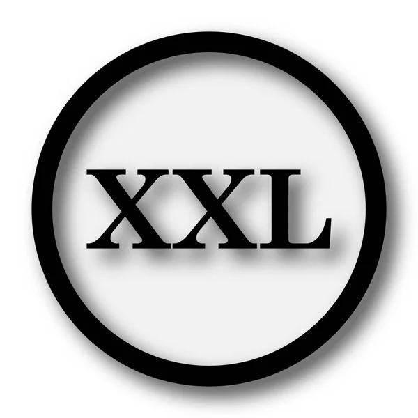 Значок Xxl Інтернет Кнопки Білому Тлі — стокове фото