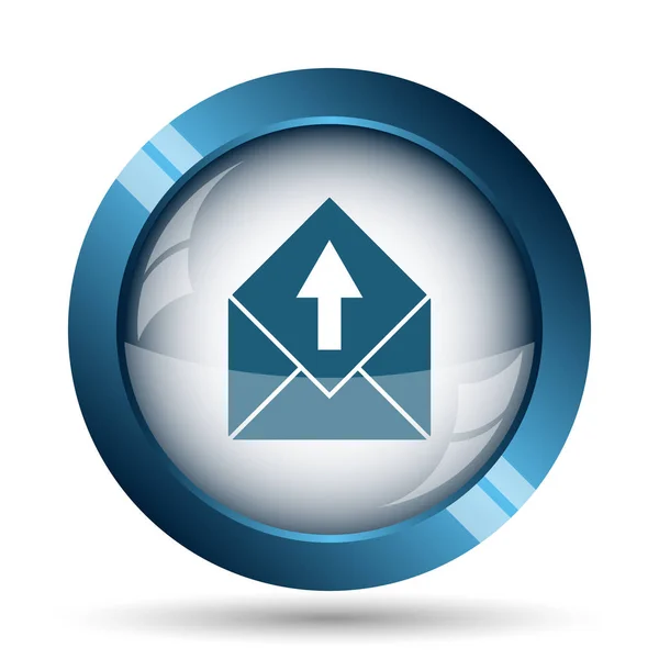 Enviar icono de correo electrónico — Foto de Stock