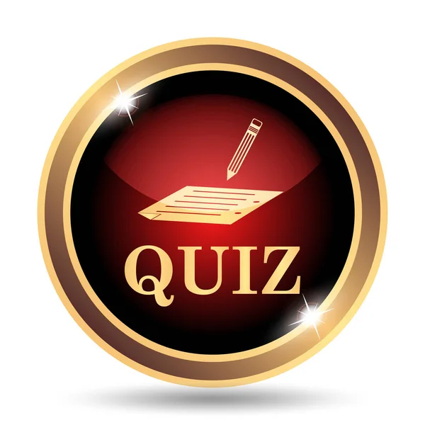 Quiz icon — Stock Photo, Image