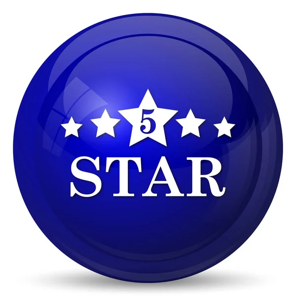 Icono de 5 estrellas —  Fotos de Stock