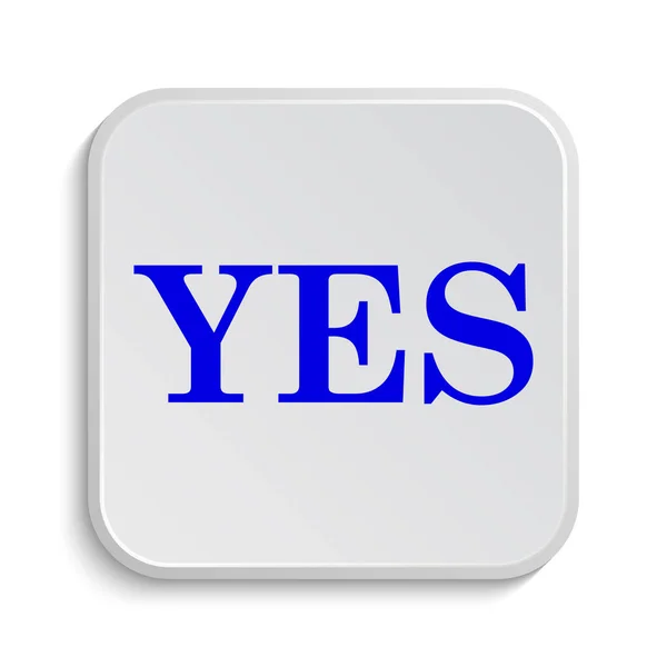 Yes icon — Stock Photo, Image