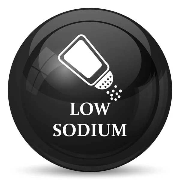 Low sodium icon — Stock Photo, Image