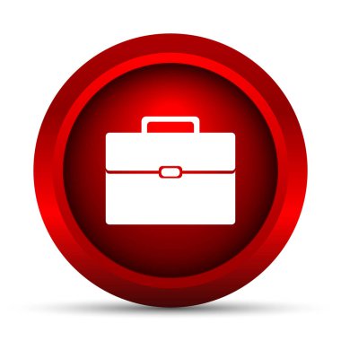 Evrak Çantası'nı simgesi. Beyaz arka plan üzerinde Internet düğmesi