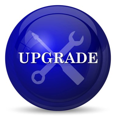 Güncelleme simgesini. Beyaz arka plan üzerinde Internet düğmesi