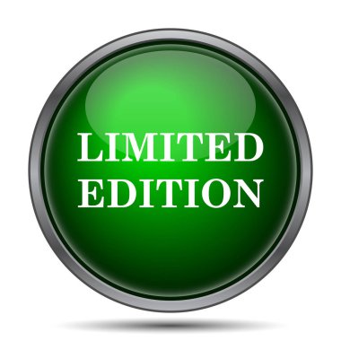 sınırlı sayıda simgesi. Beyaz arka plan üzerinde Internet düğmesi