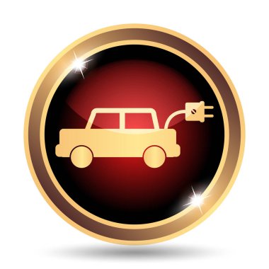 elektrikli araba simgesi