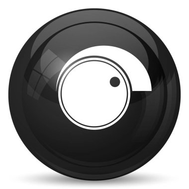 Ses denetimi simgesini. Beyaz arka plan üzerinde Internet düğmesi