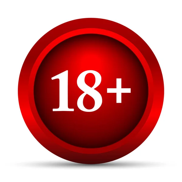 18 plus icon — Stock Photo, Image