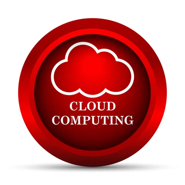 Icono de computación en nube —  Fotos de Stock