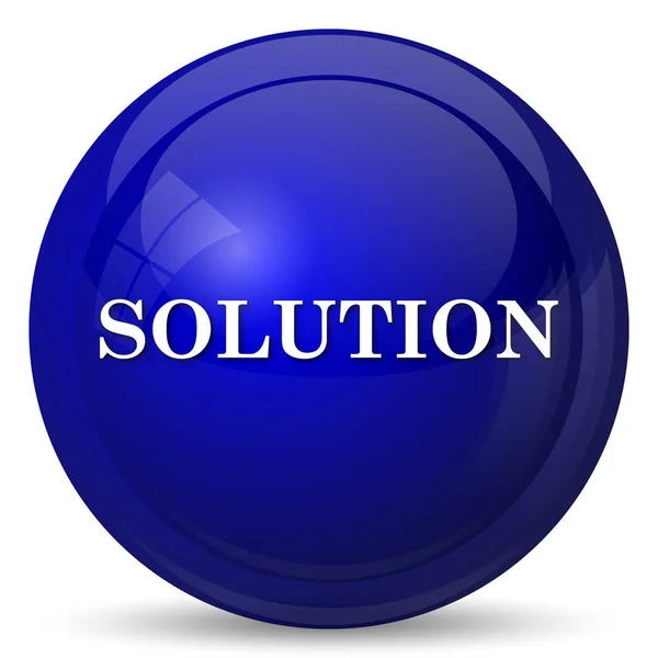 Solution icon — Stock Photo, Image