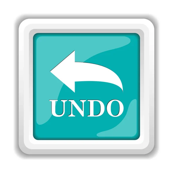 Undo Icon Internet Button White Background — Stock Photo, Image