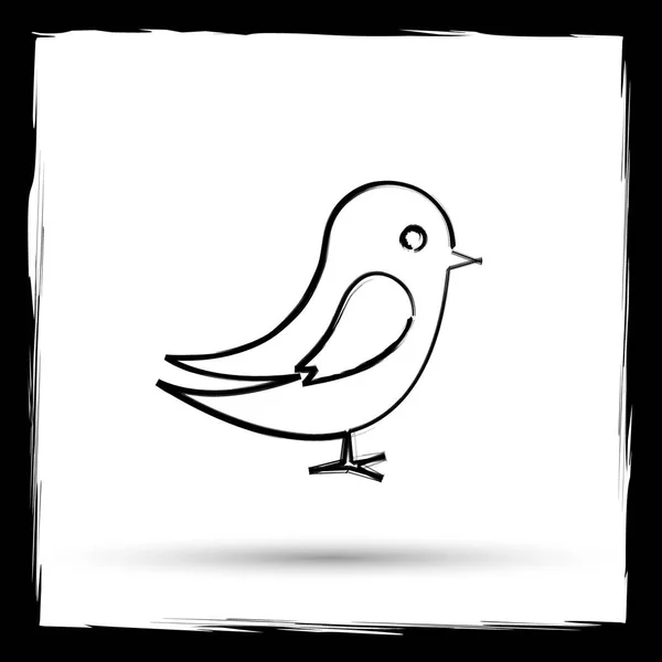 Vogel pictogram — Stockfoto