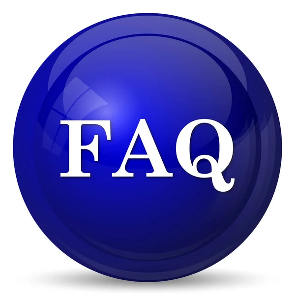 FAQ icon — Stock Photo, Image