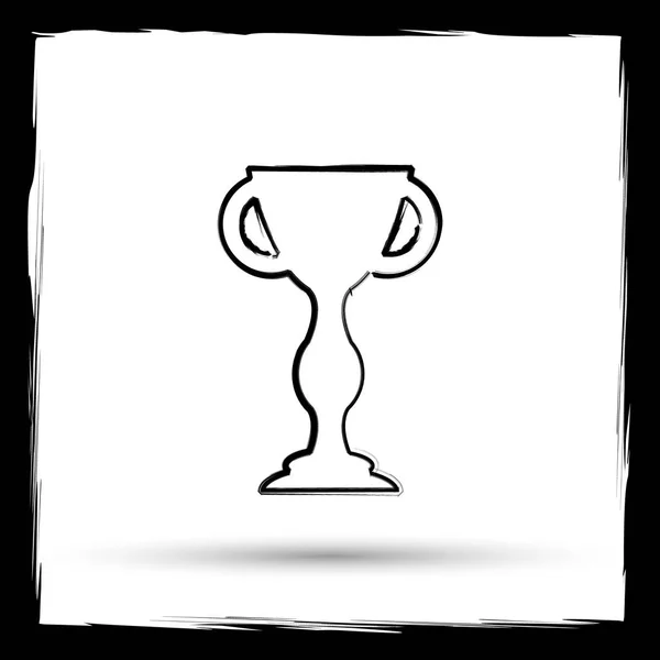 Ícone copo vencedores — Fotografia de Stock