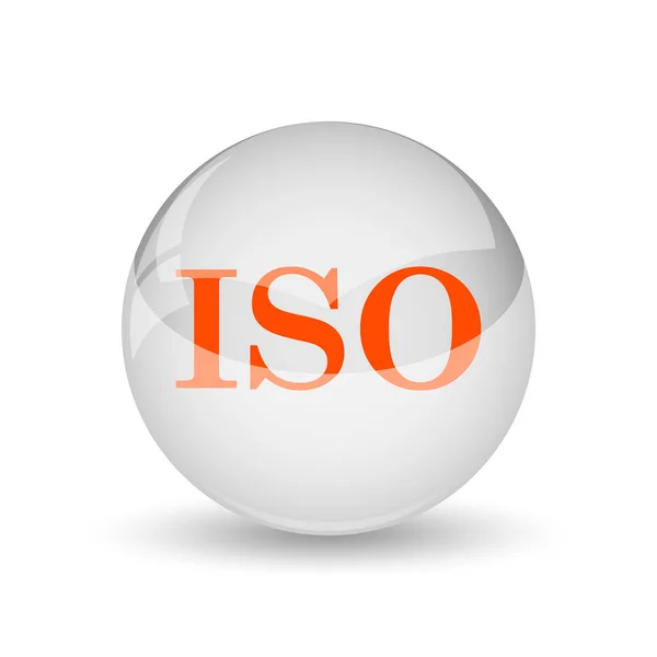 Iso Icon Internet Button White Background — Stock Photo, Image