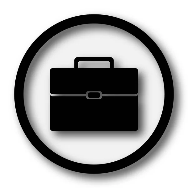 Briefcase Icon Internet Button White Background — Stock Photo, Image