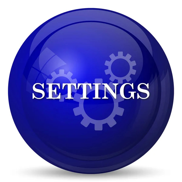 Settings icon — Stock Photo, Image