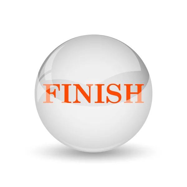 Finish icon — Stock Photo, Image