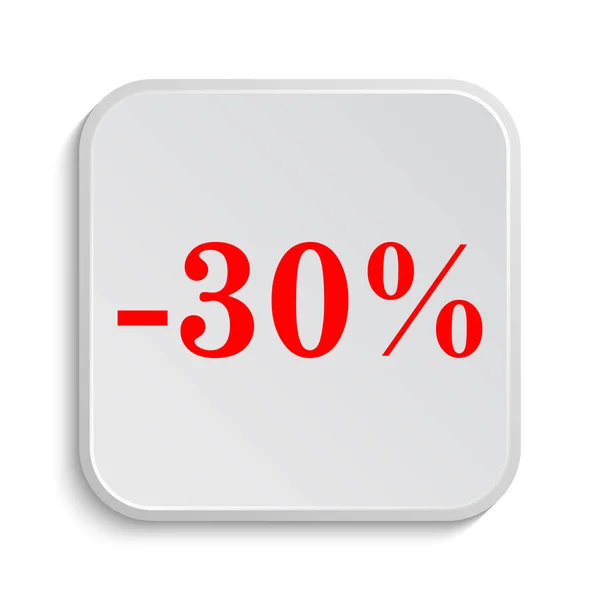 30 percent discount icon — Stock Photo, Image