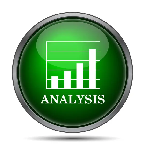 Ícone de análise — Fotografia de Stock