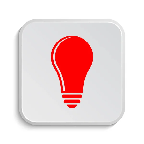 Light bulb - idea icon — Stock Photo, Image