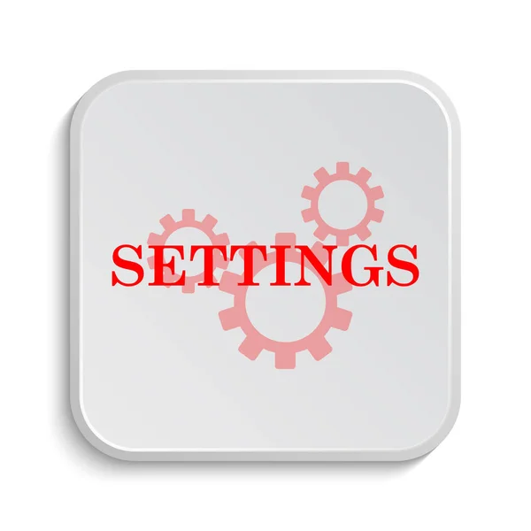 Settings icon — Stock Photo, Image