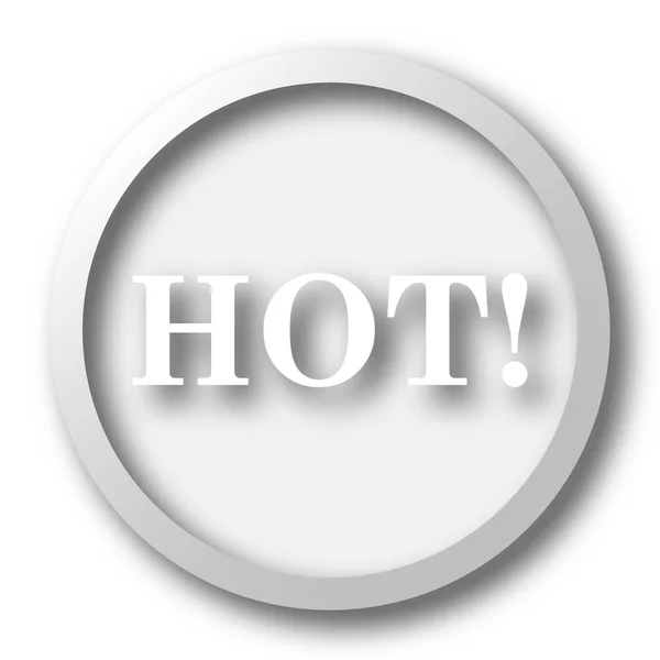 Hot icon — Stock Photo, Image