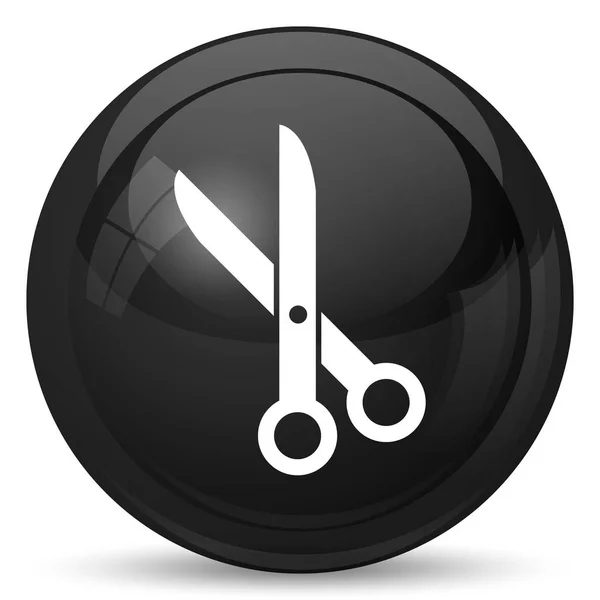 Cut Symbol Internet Taste Auf Weißem Hintergrund — Stockfoto