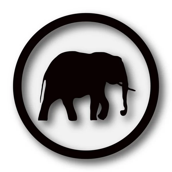 象アイコン 白い背景の上のインター ネット ボタン — ストック写真