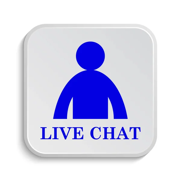 Live chat-pictogram — Stockfoto