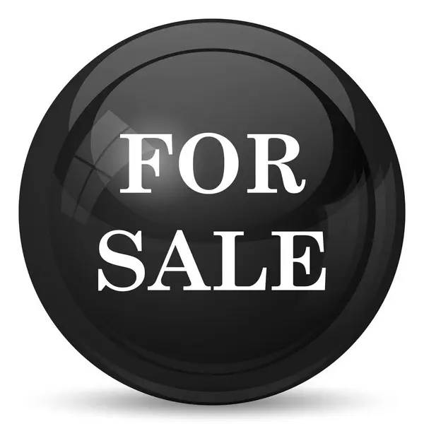 Sale Icon Internet Button White Background — Stock Photo, Image