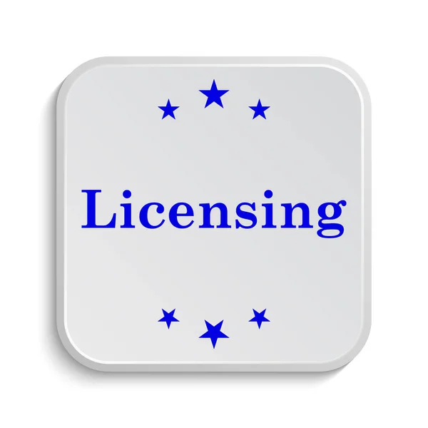 Licensiering ikonen — Stockfoto