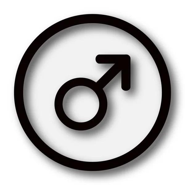 Male sign icon — Stock Photo, Image