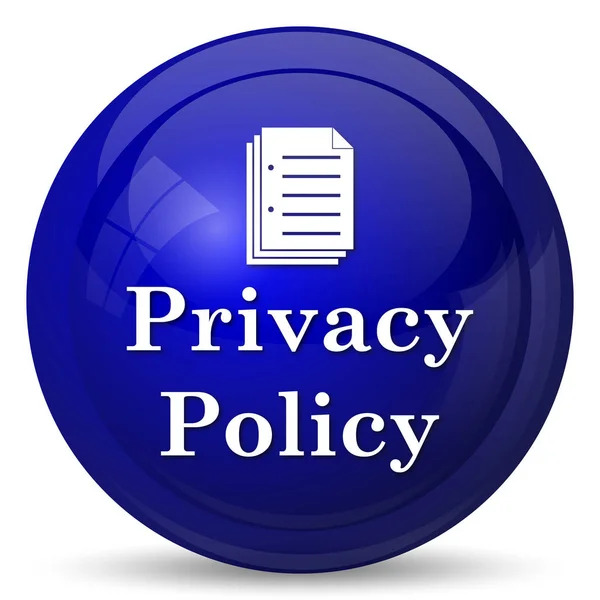 Privacy policy icon — Stock Photo, Image
