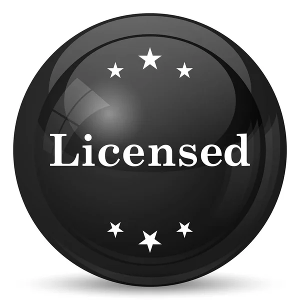 Icono con licencia — Foto de Stock