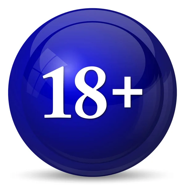 18 plus icon — Stock Photo, Image