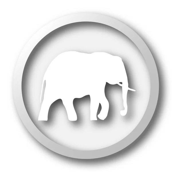 象アイコン 白い背景の上のインター ネット ボタン — ストック写真