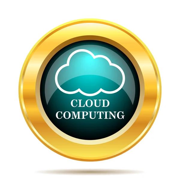 Ikon komputasi awan — Stok Foto