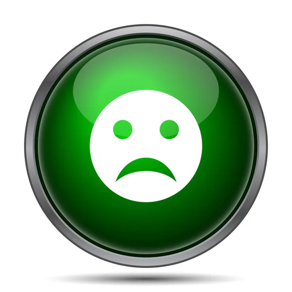 Sad smiley icon — Stock Photo, Image