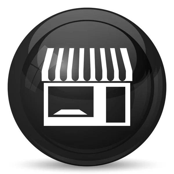 Store Icon Internet Button White Background — Stock Photo, Image