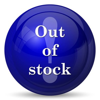 Hisse senedi simgesi dışında. Beyaz arka plan üzerinde Internet düğmesi