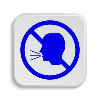 Konuşan bir simge yoktur. Beyaz arka plan üzerinde Internet düğmesi